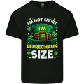 St Patricks Day I'm Leprechaun Sized Funny Kids T-Shirt Childrens Black