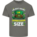 St Patricks Day I'm Leprechaun Sized Funny Kids T-Shirt Childrens Charcoal
