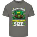 St Patricks Day I'm Leprechaun Sized Funny Kids T-Shirt Childrens Charcoal