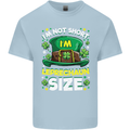 St Patricks Day I'm Leprechaun Sized Funny Kids T-Shirt Childrens Light Blue