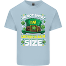 St Patricks Day I'm Leprechaun Sized Funny Kids T-Shirt Childrens Light Blue