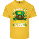 St Patricks Day I'm Leprechaun Sized Funny Kids T-Shirt Childrens Yellow