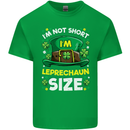 St Patricks Day I'm Leprechaun Sized Funny Mens Cotton T-Shirt Tee Top Irish Green