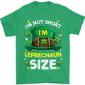 St Patricks Day I'm Leprechaun Sized Funny Mens T-Shirt Cotton Gildan Irish Green