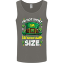 St Patricks Day I'm Leprechaun Sized Funny Mens Vest Tank Top Charcoal
