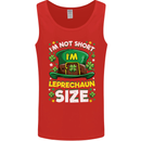 St Patricks Day I'm Leprechaun Sized Funny Mens Vest Tank Top Red