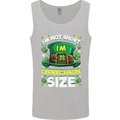 St Patricks Day I'm Leprechaun Sized Funny Mens Vest Tank Top Sports Grey