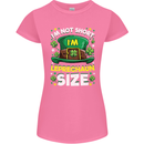 St Patricks Day I'm Leprechaun Sized Funny Womens Petite Cut T-Shirt Azalea