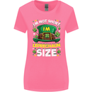 St Patricks Day I'm Leprechaun Sized Funny Womens Wider Cut T-Shirt Azalea