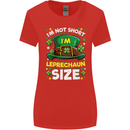 St Patricks Day I'm Leprechaun Sized Funny Womens Wider Cut T-Shirt Red