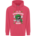 St Patricks Day Let the Shenanigans Begin Childrens Kids Hoodie Heliconia