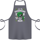 St Patricks Day Let the Shenanigans Begin Cotton Apron 100% Organic Steel