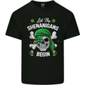 St Patricks Day Let the Shenanigans Begin Kids T-Shirt Childrens Black