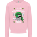 St Patricks Day Let the Shenanigans Begin Mens Sweatshirt Jumper Light Pink