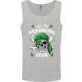 St Patricks Day Let the Shenanigans Begin Mens Vest Tank Top Sports Grey