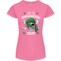 St Patricks Day Let the Shenanigans Begin Womens Petite Cut T-Shirt Azalea