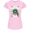 St Patricks Day Let the Shenanigans Begin Womens Petite Cut T-Shirt Light Pink