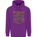 St Patricks Day Redhead Ginger Funny Irish Childrens Kids Hoodie Purple