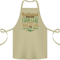 St Patricks Day Redhead Ginger Funny Irish Cotton Apron 100% Organic Khaki