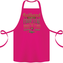 St Patricks Day Redhead Ginger Funny Irish Cotton Apron 100% Organic Pink