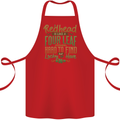 St Patricks Day Redhead Ginger Funny Irish Cotton Apron 100% Organic Red