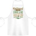 St Patricks Day Redhead Ginger Funny Irish Cotton Apron 100% Organic White