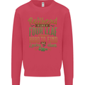 St Patricks Day Redhead Ginger Funny Irish Kids Sweatshirt Jumper Heliconia