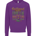 St Patricks Day Redhead Ginger Funny Irish Kids Sweatshirt Jumper Purple