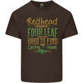St Patricks Day Redhead Ginger Funny Irish Kids T-Shirt Childrens Chocolate