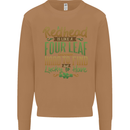 St Patricks Day Redhead Ginger Funny Irish Mens Sweatshirt Jumper Caramel Latte