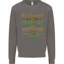 St Patricks Day Redhead Ginger Funny Irish Mens Sweatshirt Jumper Charcoal