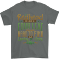 St Patricks Day Redhead Ginger Funny Irish Mens T-Shirt Cotton Gildan Charcoal