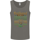 St Patricks Day Redhead Ginger Funny Irish Mens Vest Tank Top Charcoal
