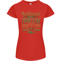 St Patricks Day Redhead Ginger Funny Irish Womens Petite Cut T-Shirt Red