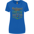 St Patricks Day Redhead Ginger Funny Irish Womens Wider Cut T-Shirt Royal Blue