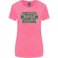St Patricks Day Says Drink up Bitches Beer Womens Wider Cut T-Shirt Azalea