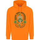 St Patricks Day Shake Your Shamrocks Childrens Kids Hoodie Orange