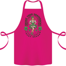 St Patricks Day Shake Your Shamrocks Cotton Apron 100% Organic Pink