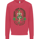 St Patricks Day Shake Your Shamrocks Kids Sweatshirt Jumper Heliconia