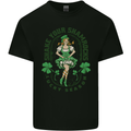 St Patricks Day Shake Your Shamrocks Kids T-Shirt Childrens Black