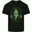 St Patricks Day Shake Your Shamrocks Kids T-Shirt Childrens Black