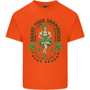 St Patricks Day Shake Your Shamrocks Kids T-Shirt Childrens Orange