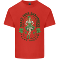 St Patricks Day Shake Your Shamrocks Kids T-Shirt Childrens Red