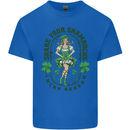 St Patricks Day Shake Your Shamrocks Kids T-Shirt Childrens Royal Blue