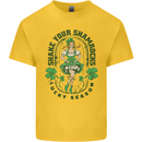 St Patricks Day Shake Your Shamrocks Kids T-Shirt Childrens Yellow