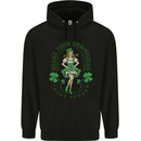 St Patricks Day Shake Your Shamrocks Mens 80% Cotton Hoodie Black