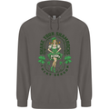 St Patricks Day Shake Your Shamrocks Mens 80% Cotton Hoodie Charcoal