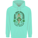 St Patricks Day Shake Your Shamrocks Mens 80% Cotton Hoodie Peppermint