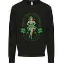 St Patricks Day Shake Your Shamrocks Mens Sweatshirt Jumper Black