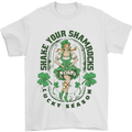 St Patricks Day Shake Your Shamrocks Mens T-Shirt 100% Cotton White